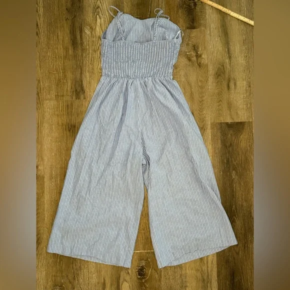 L’atiste Blue and white stripe Jumpsuit - Picture 4 of 8